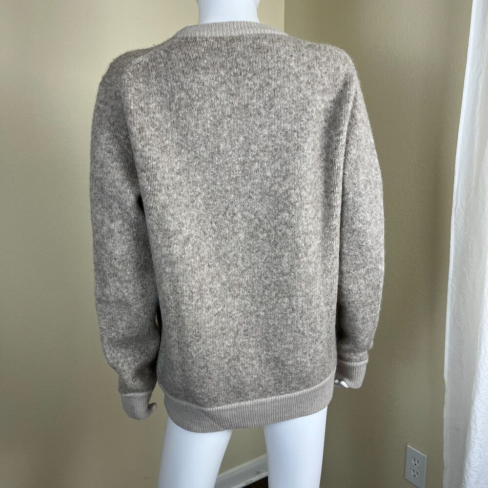 Wallace & Barnes Unisex Wool Llama Alpaca Crewneck Sweater Outdoor Casual Winter - Picture 6 of 15